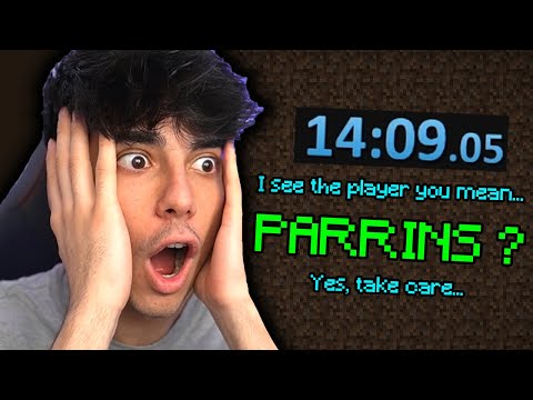 PARRINS FINISCE MINECRAFT IN 14 MINUTI *MOSTRUOSO*