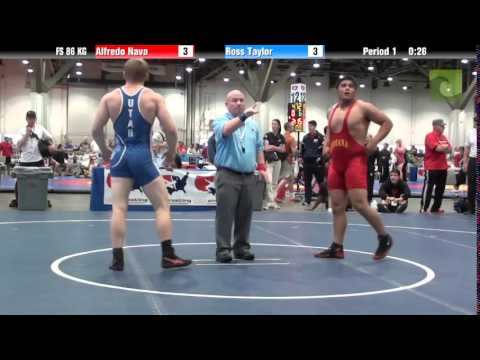 Mens FS FS 86 KG - Alfredo Nava vs. Ross Taylor