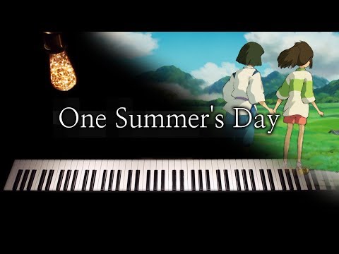 센과 치히로의 행방불명(Spirited Away OST) - One Summer's Day / Piano cover