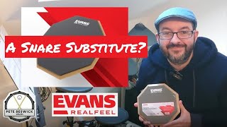 Video thumbnail for Evans RealFeel by D'Addario - Practice Pad Review by Pete Beswick Drums