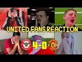 UNITED FANS REACTION TO BRENTFORD 4-0 MANCHESTER UNITED | FANS CHANNEL