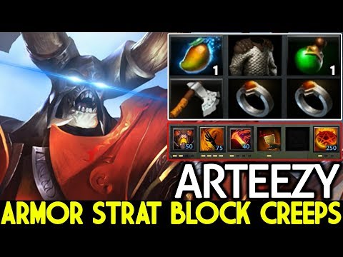 ARTEEZY [Doom] Full Armor Strat Annyoing Block Creeps Plays 7.23 Dota 2