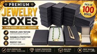 Cardboard Linen Paper Jewelry Boxes Gift Review