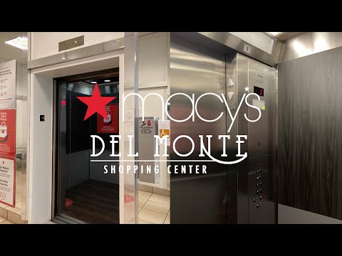 Cool Vintage Montgomery Hydraulic Elevator - Macy's, Del Monte Shopping Center - Monterey, CA