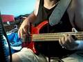 Rush Turn the page bass cover 