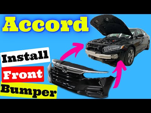 Install Front Bumper -- Honda Accord 10th Gen