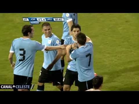 Jordania 0-5 Uruguay | Partido Ida Repechaje Brasil 2014