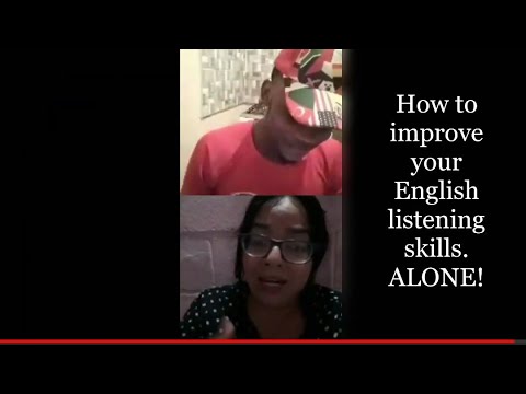 Tips to improve your English Listening skills..  (LIVE) With Teacher Ariadne Ritz Palms.