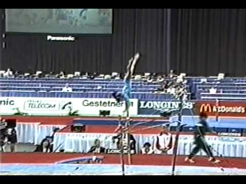 9th Team PRK Kim Gwang Suk UB - 1991 World Gymnastics Championships 9.987