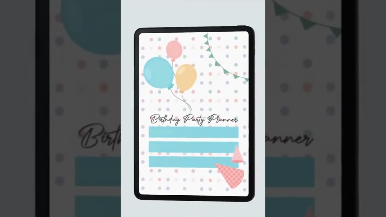 🎂 DIY Birthday Bash with Editable Canva Templates + Planner Tour! 🎂 #canvatemplates