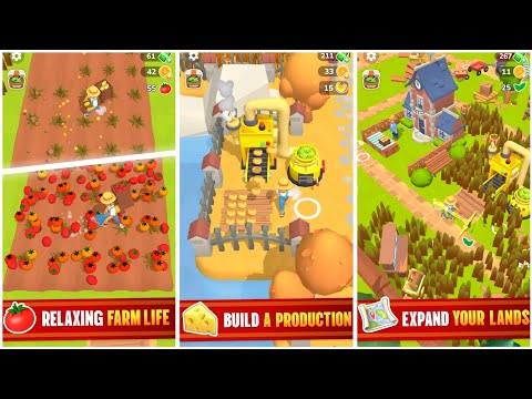 Little Farm Story Idle Tycoon - SayGames Ltd - Gameplay - YouTube