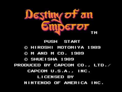 Top VGM #342 - Destiny of an Emperor - Title
