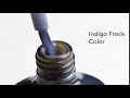 Гель-лак CND Shellac Indigo Frock (темний сіро-блакитний з ледве-помітним мікроблиском), 7,3 мл