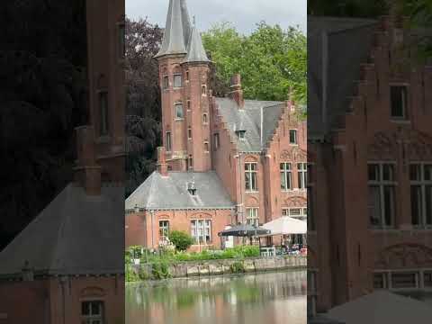 Castle Minnewater, Bruges, Belgium 🇧🇪
