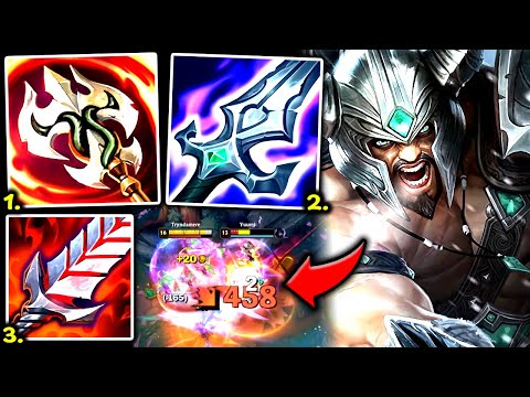 TRYNDAMERE TOP BUT I 1V5 WITH 200% LIFESTEAL (AND I LOVE IT) - 2025 Tryndamere TOP Gameplay Guide