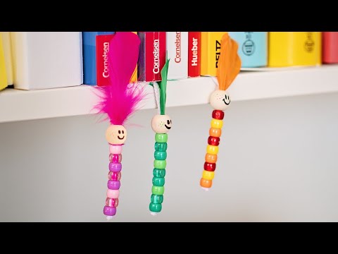 Bücherwurm basteln🐛