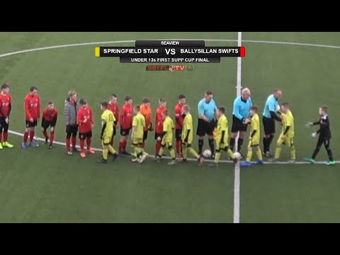 Springfield Star v Ballysillan Swifts - Under 13s First Division Supp Cup Final - 1st January 2020