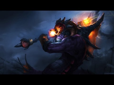 XBOCT (Slardar) Gameplay Dota 2 v6.86