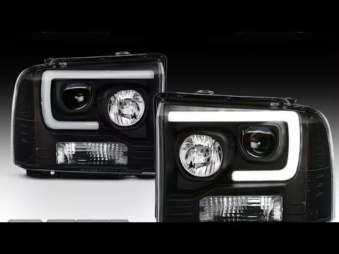 F250 Spyder Headlights led tube review