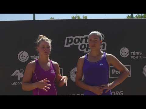 Porto Open 2018: Entrevista com Laura Pigossi e Montserrat Gonzalez