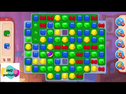 Homescapes level 87  | VMQ gameplay