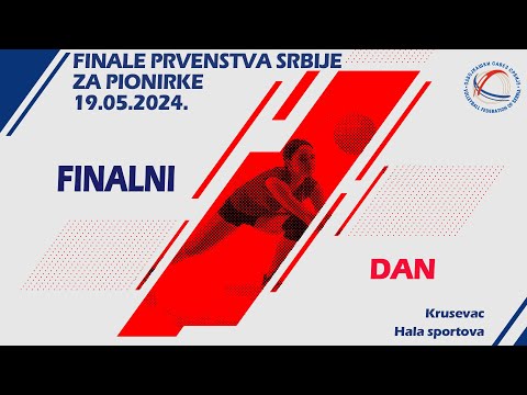 INALNI DAN PRVENSTVA SRBIJE ZA PIONIRKE 2024.
