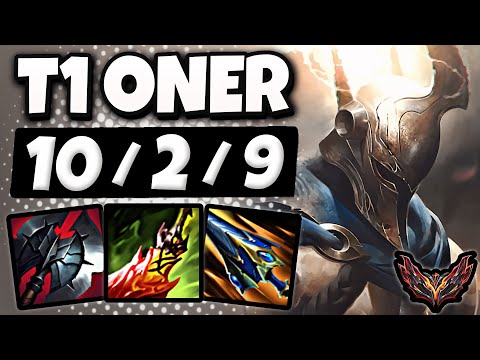 T1 Oner Pantheon vs Lee Sin [ Jungle ] Patch 25.8 Korea Grandmaster ✅