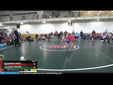 102 Lbs Semis & 1st Wrestleback (8 Team) - Alexander Pierce, Iowa Vs Matthew Centeno, California 1