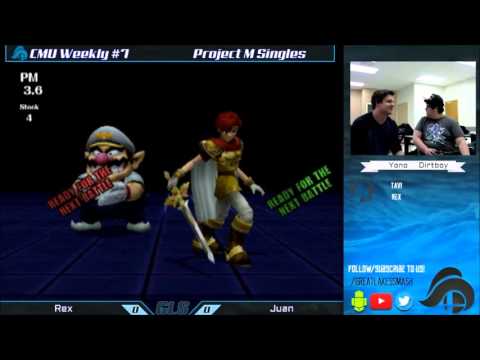 CMU Weekly #7 Project M Singles - Rex (Wario/Lucario) vs. Chosen Juan (Roy)