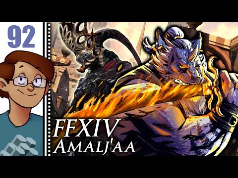 Let's Play Final Fantasy XIV Part 92 - Amalj'aa Beast Tribe Storyline
