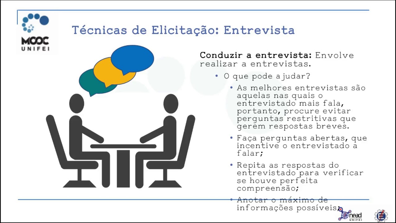 12. Técnicas de Elicitação de Requisitos - Entrevista
