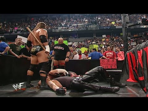 Stone Cold & Triple H Destroy The Undertaker & Kane! 4/30/2001