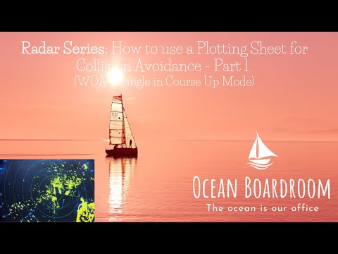 Radar Using Plotting Sheets For Collision Avoidance Part 1
