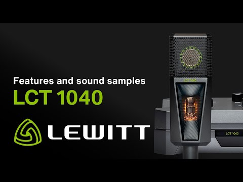 Studio Tube Microphone Lewitt LCT 1040