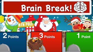 P.E. Games:Find The Turkey! Thanksgiving Christmas Fitness: