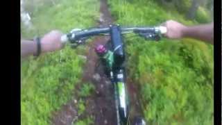 preview picture of video 'Manolo Barnés, mountain bike en jamsa Finlandia.mov'