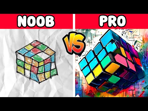 Posso vencer um Graffiti PRO no Rubik's Cube Art??