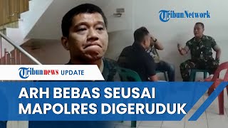 Seusai Dikepung Aparat TNI, Polrestabes Medan Bebaskan ARH Tersangka Mafia Tanah Saudara Mayor Dedi