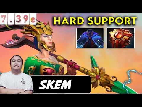 Skem Enchantress Hard Support - Dota 2 Patch 7.39E Pro Player Full Gameplay