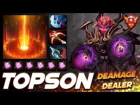 Topson Invoker Damage Dealer Sun Strike Maestro - Dota 2 Pro Gameplay [Watch & Learn]
