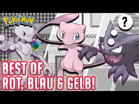 Wusstest DU diese DINGE von Pokémon Rot, Blau und Gelb? | Unnützes Wissen über Pokémon BESTOF