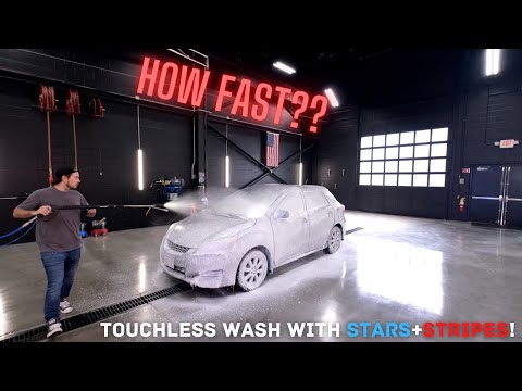 How Fast Can Stars+Stripes Wash A Car?