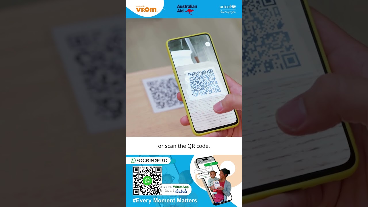The Vroom Initiative is a parenting support programme to help on child development.