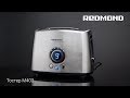 Тостер REDMOND RT-M403 серебристый - Видео
