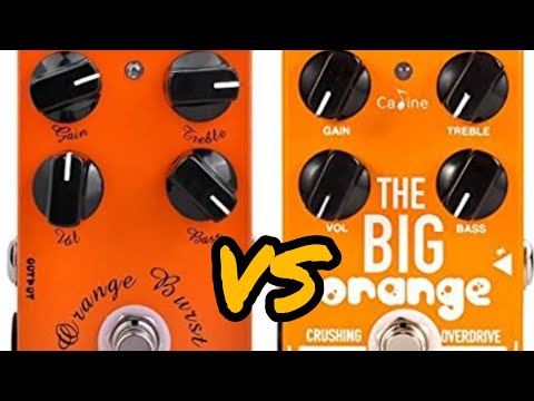 Caline Orange Burst VS Caline The Big Orange Showdown!