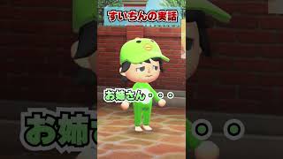 すいちんの初めてのナンパ？[あつまれどうぶつの森]
