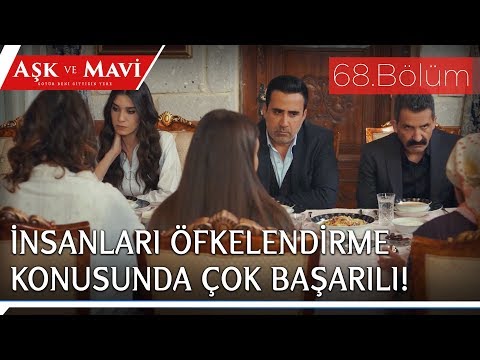Aşk ve Mavi 68.Bölüm - Sofrada bile istenmeyen Cemal!