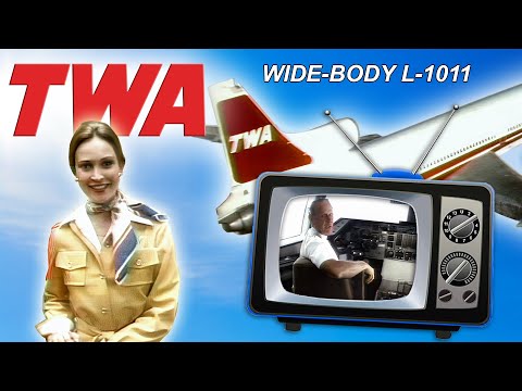 1977 TWA Wide Body L-1011 Commercial Enhanced HQ