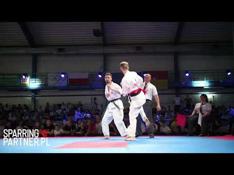 Paweł Wolski vs Oleksii Kucherenko Semi Final Man -60 kg European Karate Kyokushin Championships