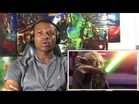 Star Wars Master Yoda VS Darth Sidious REACTION!!!